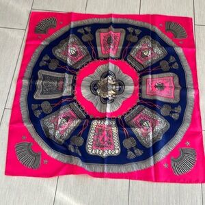 Beautifulcul square scarf.   Silk.  Never worn.